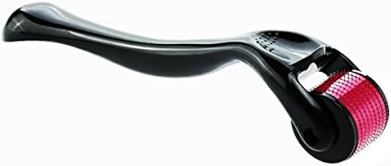 Derma Roller .5mm Cosmetic Needling Device kit includes storage case, 540 Surgical Stainless Steel Micro Needle. Bonus item included: FREE black head stainless steel tweezers