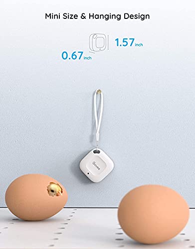 Govee Bluetooth Thermometer&Hygrometer, Mini Accurate Humidity and Temperature Sensor with Data Storage Export for iOS/Android, Temp Humidity Monitor with Alert for House Wine Living Room Baby Room