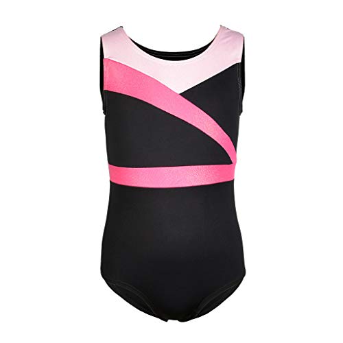 Tronet Baby/Toddler Girl Summer Romper Gymastics Leotard Dance Ballet Training Bodysuit Dancewear One Piece Red