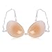Coolrunner Invisible Rounded Thicken Push Up Sutian Silicone Bra Adhesive Nipple Pasties Breast Petals With Straps Women (B)