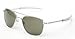 Randolph Aviator Polarized Sunglasses,Matte Chrome/Grey 55 mm