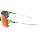 Oakley Men's Evzero Path Non-Polarized Iridium Rectangular Sunglasses, Green Fade, 38 mm