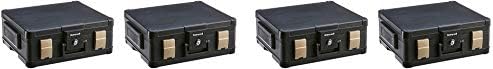 Honeywell Safes & Door Locks – 1 Hour Fire Safe Waterproof Safe Box Chest with Carry Handle, Large, 1104 (4)