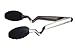 Dreamfarm Clongs Grippy Silicone & Stainless Steel Kitchen Cooking Tongs with Click-Lock Open & Close - 12