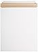 Pratt MJ-6 Self-Seal Stay Flat Mailer, White, 12.75