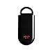 BASU eAlarm Jr. (Children & Teens), America's #1 Trusted Premium Emergency Alarm, Proven Results as seen on TV, Battery Included, Carabiner Included (Midnight Black)