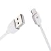 [Apple MFi Certified] iPhone Charger Lightning Cable 3.3ft, WUXIAN Lightning 8-Pin to USB Charge and Sync Cable for iPhone 7 6 6s Plus SE 5s 5c 5, iPad 4 Mini Air Pro, iPod -White (1 Pack)