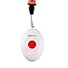SINGCALL Oval Rounded Shape Lightweight, Comfortable More Convenient,Olderly Patients Children Patrol Officers' Calling, 1-Button Pager APE160