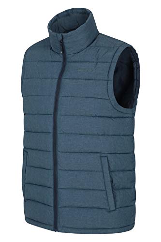 Mountain Warehouse Seasons Herren-Steppweste - Outdoor-Weste für Herren zum Wandern, Laufen, Joggen und Radfahren oder… – Bild 4