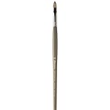 Escoda Modernista 4060 Oil & Acrylic Tadami Synthetic Mongoose Paint Brush Filbert; Size 12