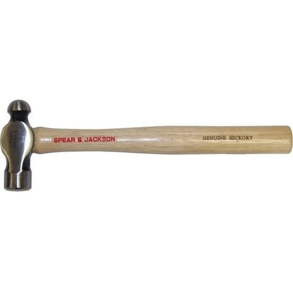 Spear & Jackson SJ-BPH12 Ballpein Hickory Hammer, Blue, 12 oz.
