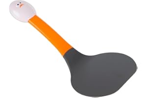 Joie m50416 Kitchen Gadgets Eggy Flex Flip Turner, Wide and Flexible Spatula, Nylon, Black