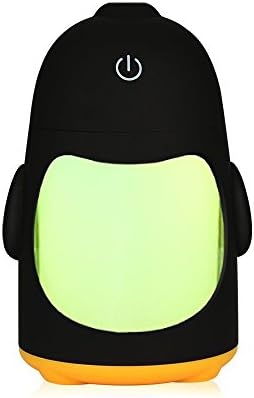 Enjoyable Life 150ml Cool Mist Humidifier Ultrasonic Aroma Essential Oil Diffuser -USB powered with Changing (7) Colored LED Lights, Waterless Auto Shut-off for Office Desk/Bedroom/Travel/Cars