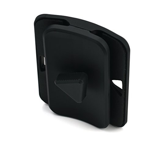 DuoScreen iPad Monitor Mount with Upgraded Grip - Tablet Stand for Dual Monitor Functionality; Dock to Laptop or UltraBook, Travel Friendly Dual Display Bracket Connects Tablet/Smartphone (Black)