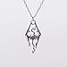 Niche-Finds Skyrim Dragon Necklace The Elder Scrolls Series Inspired Skyrim Symbol & 18