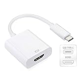 HUIFANGBU 15cm USB-C/Type-C 3.1 Male to HDMI Female