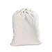 Augbunny 100% Cotton Canvas Travel Laundry Bag, 2-Pack