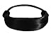 Mia Tonytail Ponytail Wrap Made Of Synthetic Wig Hair On An Elastic Rubber Band, Classic and Effortless, Black Color, PATENTED, 1 pc