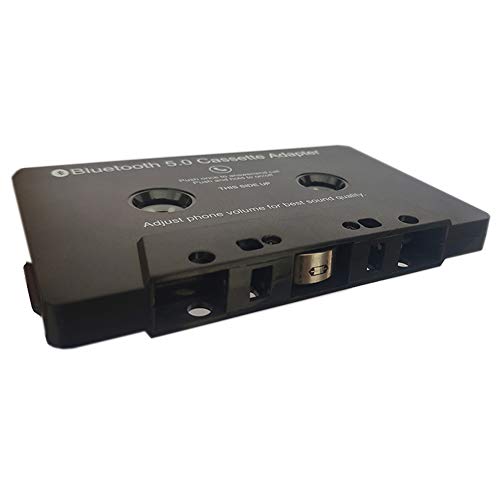 EUGNN Convert Car Answer Phone Cassette Adapter,Audio USB Charging Bluetooth Practical Car Cassette Player Adapter Work While Charging Support TF Card - Thumbnail 5