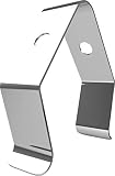 BBQ Butler Meat Thermometer Probe Holder - Temp Probe Clip - Barbecue Clip -Single Hole A-Style Design - Ambient Thermometer Temperature Readings for Smokers/Grills/Ovens - 1 Clip