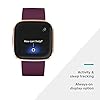 Fitbit-Versa-2-Health-Fitness-Smartwatch-with-Voice-Control-Sleep-Score-Music-Bordeaux-One-Size-Exclusive-to-Amazon Fitbit Versa 2 Health & Fitness Smartwatch with Voice Control, Sleep Score & Music
