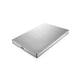 LaCie Porsche Design 1TB USB-C Mobile Hard Drive, Silver + 2mo Adobe CC Photography (STFD1000400)