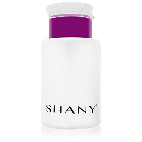 SHANY Push-Top Nail/Makeup/skin Care Liquid Dispenser with Snap Flip Top, 6OZ, Pack of 3