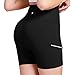 ODODOS Dual Pocket High Waist Workout Shorts,Tummy Control Yoga Gym Running Shorts,Non See-Through Yoga Shorts