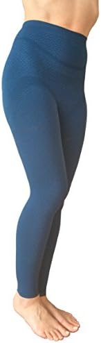 Bioflect® FAR Infrared Therapy Micromassage Compression Leggings For Lymphedema &amp; Lipedema Support (3XL DENIM)