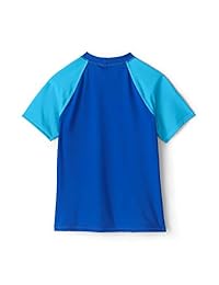 Protector de erupción de cuello simulado estampado Lands 'End Girls