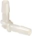 Eldon James L0-4HDPE High Density Polyethylene Equal 90 Degree Elbow, 1/4