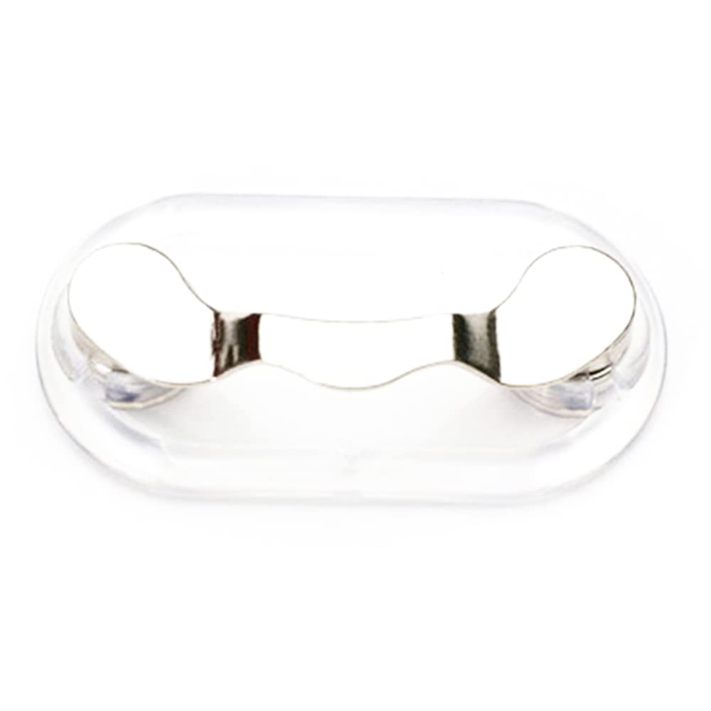 SagaSave 4-Pack Magnetic Glasses Holders - 12 Colors, Stainless Steel, ID Badge & Pin Badge Clip