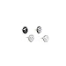 U Brands Fashion Steel Push Pins, Black White and Gray Fashion Colors, 20-Count