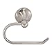 Burton Harbor 4 Piece Bathroom Hardware Bath Accessory Set W/ Euro Toilet Paper Holder, Brushed Nickel