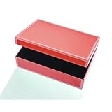 Large Glass Jewelry Box Color: Tangerine Orange
