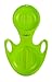 Lucky Bums Plastic Torpedo Sled, 34-Inch, Green