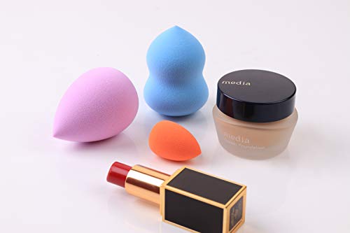 FAMILIFE 6PCS Makeup Sponge Set, Super Soft Beauty Sponge, Suitable for Liquid Cream and Powder Multi-colored, Makeup Sponges - Thumbnail 6