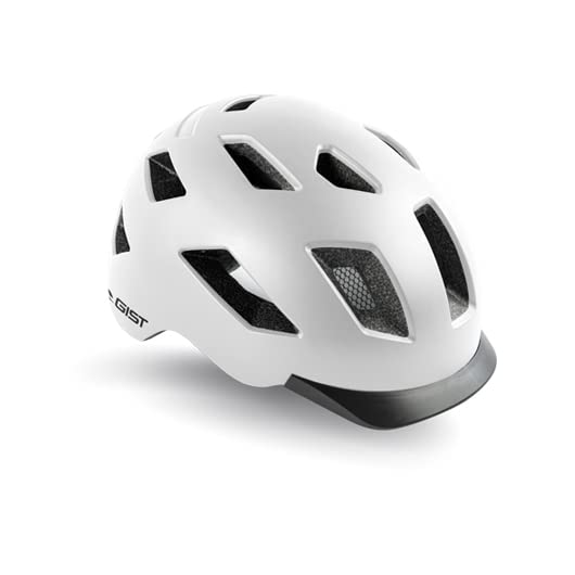 Gist Smart Helmet - White, L/XL