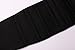 BiEnergo Waist Trainer for Women and Men, Slimming Sauna Waist Trimmer, Exercise Belt with Adjustable Straps Black