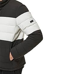 DKNY Men's Jon Quilted Stand Collar Puffer