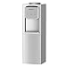 Honeywell HWB1033S2 Top Loading Dispenser-3 Temperature Settings-Hot, Cold & Room Water Cooler with Cabinet, Holds 3 or 5 Gallon Bottles, Innovative Slim Design, 41-Inch, Silver
