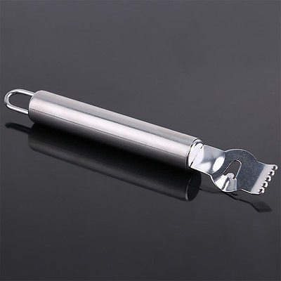 All-In-One Lemon Zester Grater And Channel Knife. Stainless Steel