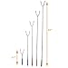Valdo Home New Marshmallow Roasting Sticks Set of 5 Safe for Kids Extra Long 45’’ Telescoping Extendable Camping Cookware - Hot Dog, Smores Forks