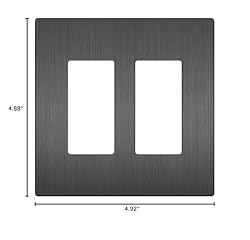 LIDER Brushed Finish Decorator Switch