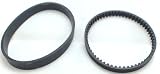 Bissell 9585 Deepclean Essential Cogged & Flat Belt Set Part # 1601542, 1601543