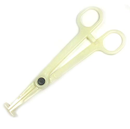 Body Piercing Disposable Clamps-Beach Body Art Supply 25 Pcs Sterile Septum Disposable Forceps Auto-Locking Pliers Ear Nose Belly Piercing Tools Tattoo Piercing Supplies Piercing Clamps - Thumbnail 2