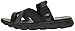 Skechers Performance Women's On The Go 400 Discover Flip Flop,Black/Gray,8 M US