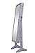 Shelving Solutions Jewelry Cabinet Armoire, Mirrored Jewelry Armoire with Stand, White