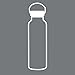 MIRA 34 Oz Stainless Steel Vacuum Insulated Water Bottle | Thermos Keeps Your Drink Cold for 24 hours & Hot for 12 hours, Doesn't Sweat | Large Powder Coated Sports Flask with 2 Lids | Gray