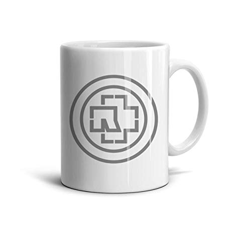 LDASH EUM 1 Pack Rammstein-Logo-Coffee Mug Unique Ceramic Stoneware 11 Ounces Travel Mug for Women